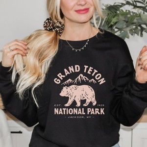 Simply Sage Market Vintage Grand Teton National Park Sweatshirt - 1 of 4
