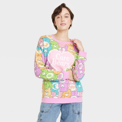 Women's Care Bears Cozy Graphic Sweatshirt - M : Target