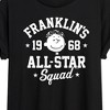 Women's - Peanuts - Franklins All Star Squad Oversized Graphic T-Shirt - 2 of 4