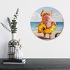 Courtside Market Global Wonders Photography Collection, Baked Pig Statement Piece Wood Décor - 2 of 4