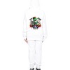Everyday Kids “Trick RAWR Treat” Dinosaur Halloween Hoodie – Cute T-Rex Truck Graphic – Fun Fall Sweatshirt White, Size 6/7 - 2 of 3