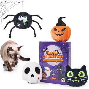 Potaroma 4 Pcs Cat Toys with Catnip Crinkle Sound - 1 of 3