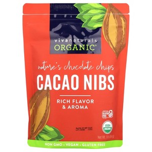 Viva Naturals Organic® Cacao Nibs, 1 lb (454 g) - 1 of 2