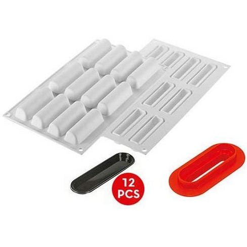 Wilton Silicone Gingerbread People Bite-Size Treat Mold, 12-Cavity