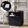 Alcide Nightstand with USB and LED Light Set of 2| ARTFUL LIVING DESIGN - 4 of 4