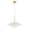 Lanai 20" Pendant - PND4217 - White/Brass - Safavieh - 2 of 4