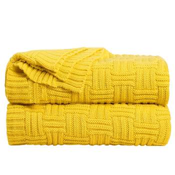 Knitted Soft 100% Cotton Home Bed Blankets - PiccoCasa