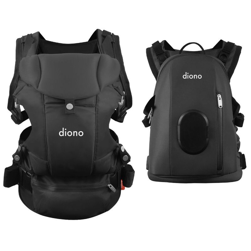 Diono Carus Complete 4-in-1 Baby Carrier, Detachable Backpack, Front & Back Carry, 1 of 9