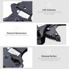Yescom PEX Cinch Clamp Tool 3/8" 1/2" 5/8" 3/4" 1" One-handed Ratcheting Crimper ASTM F2098 blue - 3 of 4