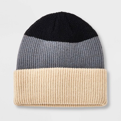 Boys' Rib Knitted Beanie Hat - Cat & Jack™ 4-14