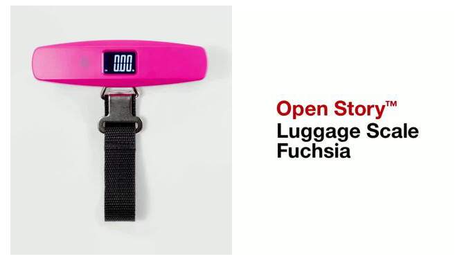 Luggage Scale Fuchsia - Open Story&#8482;️, 2 of 6, play video