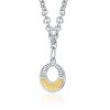 Guili Infinite Harmony Circle Pendant Necklace – Timeless Symbol of Balance, Unity, and Elegance with a Minimalist Design for a Sophisticated Look - 2 of 2
