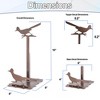 5 Star Super Deals Rustic Roadrunner Paper Towel Holder – Durable Metal Kitchen Stand with Decorative Bird Design, Perfect for Nature-Inspired Decor - 4 of 4