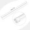 Unique Bargains Lamp Lantern Water Cooling System Acrylic Round Pipe Clear 18" - 2 of 4