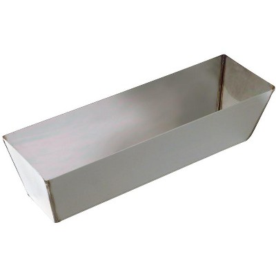 Hyde Stainless Steel Mud Pan 3.5 in. H X 12 in. L