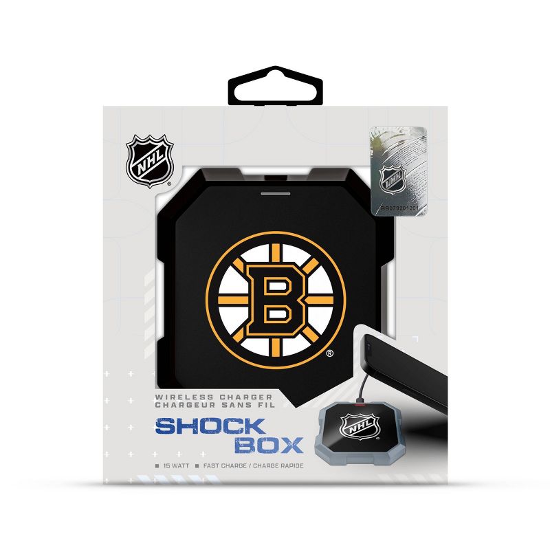NHL Boston Bruins Wireless Charging Pad, 2 of 4