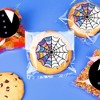 Big Dot of Happiness Goth Girl & Spider Web Stained Glass Window Stickers and Clear Cookie Bags, Cellophane Bags 4.25x7 Inches, Party Favor Gift 25 Ct - 2 of 4
