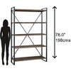Hekman 28055 Pittsburgh Industrial Open Shelving 2-8055 Pittsburgh - 2 of 2