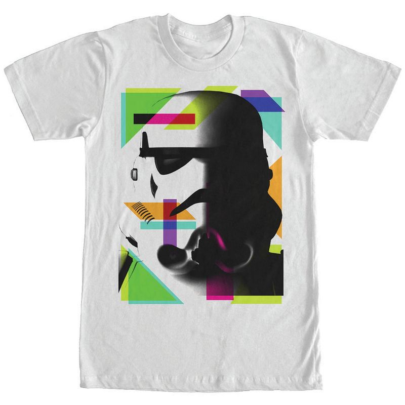 Men's Star Wars Stormtrooper Geometry T-Shirt, 1 of 5