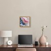 Art Remedy Doll Memories - Bold Watercolor Geode Pastel Color Abstract Wall Art Framed - 2 of 4