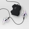 20ct LED Battery Operated Iridescent Ghost Halloween Indoor Outdoor Novelty String Lights Black/White - Hyde and EEK! Boutique™ - 4 of 4