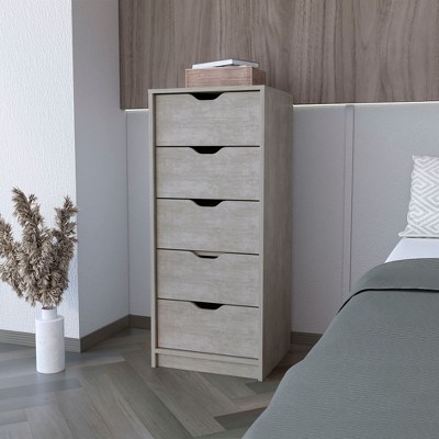 NicBex 5 Drawer Dresser with Superior Top Modern Closet Organizers and Storage Chests of Drawers for Bedroom, Living Room, Hallway