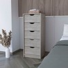 NicBex  5 Drawers Dresser for Bedroom, Modern Style Wooden Drawers with Free Handle,Dressers for Kids Room,Living Room,Entry and Hallway - 4 of 4