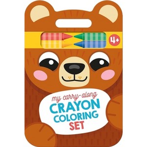 My Carry-Along Crayon Coloring Set: Bear & Friends (Ages 4+) - (Yoyo My Carry-Along Crayon Coloring Set) by  Yoyo Books (Hardcover) - 1 of 1