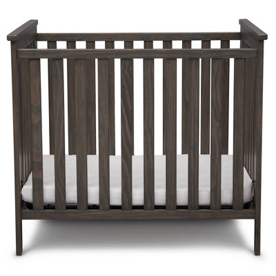 rustic gray crib