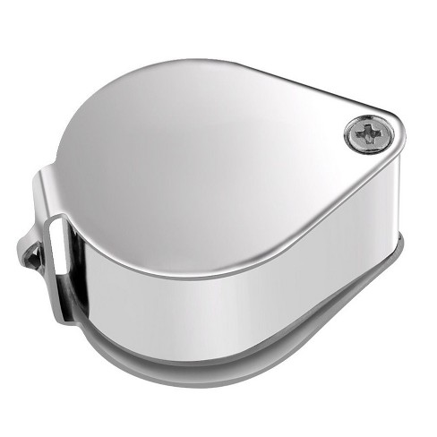 IKKEGOL 10003 30 x 22 mm. Jewellers Loupe Eye Magnifying Glass Jewelers  Magnifier Golden, 1 - Foods Co.