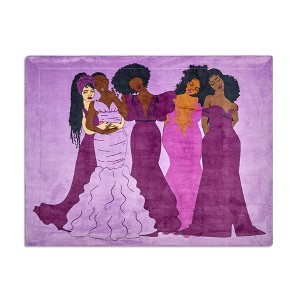 Pardon My Fro Plush Fleece Blanket - 1 of 4
