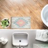 Stupell Industries Pink Navajo Pattern Printed Plush Bath Mat And Bath Rug, Design By Susan Winget, 18"X30" - 4 of 4