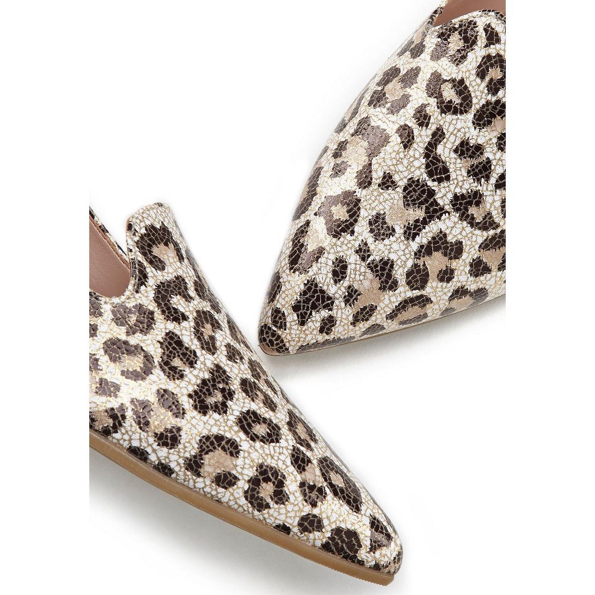 Женские туфли Lascana Women's Leopard Cheetah Print Loafers - LASCANA - Leopard Leopard Spot 6 — фото 2