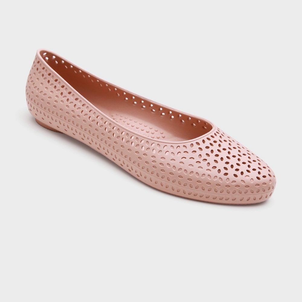 laser cut ballet flats