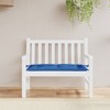 vidaXL Garden Bench Cushion Blue 39.4"x19.7"x2.8" Oxford Fabric - 3 of 4
