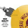 Central Michigan University Chippewas Acrylic Christmas Tree Holiday Ornament - 4 of 4