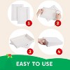 Joyfy 12Pcs Christmas Cardboard Boxes, 4 Different Sizes Wrapping Boxes for Christmas Holiday Presents Wrapping Shirt Boxes Party Supply - 4 of 4