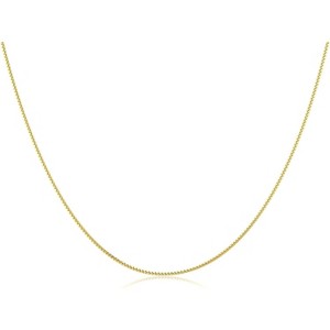 Gold Beaded Wave Chain Necklace for Women, 14K Gold Plated Layered Minimalist Choker - 1 of 4