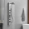 BWE 4-Jet Rainfall Shower Tower Shower Panel System with Waterfall Shower Head and Shower Wand - 3 of 4