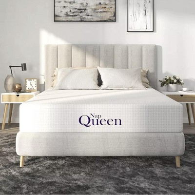 NapQueen 14" Full Bamboo Charcoal Memory Foam Mattress