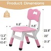 CuisinSmart Kids Chair Set Height Adjustable Kid Chair, Toddler Chairs for Children Boys Girls Age 2-6, for Home, Family, Classroom, Nursery - 4 of 4