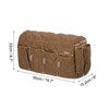 Unique Bargains Non-Slip Waterproof with 14 Side Pocket Sofa Armrest Slipcovers - 2 of 4