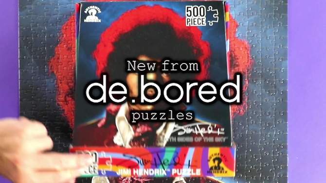 de.bored Album Cover: Jimi Hendrix Both Sides of the Sky Jigsaw Puzzle - 500pc, 2 of 5, play video