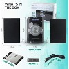 PHILCO Mini Stereo Shelf System with Bluetooth, CD Player, FM Radio, USB Playback, MP3/AUX, LCD Display, Remote Control & 3.5mm Headphone Jack - 4 of 4