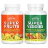 COUNTRY FARMS Fruits and Vegetables Supplement, 180 Fruit and 180 Veggie Capsules, Greens and Reds Packed with Superfoods, Powerful Antioxidants, 60 - 3 of 4