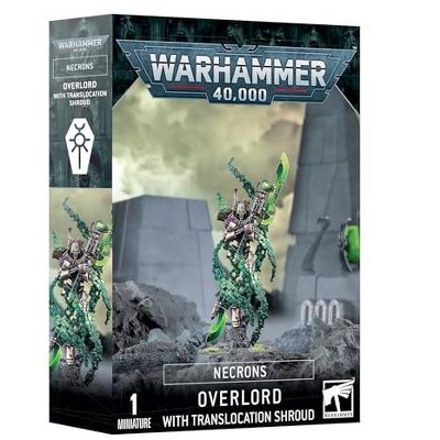 Games Workshop - Warhammer 40k - Necrons - Overlord with Translocation Shroud