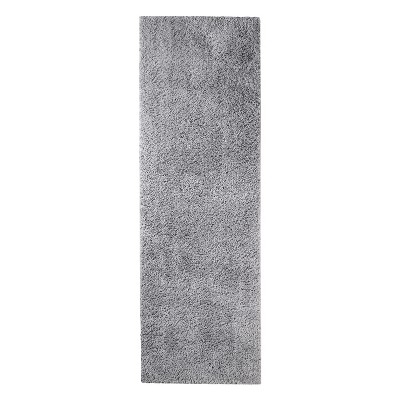 Plush Shag Fuzzy Soft Modern Solid Indoor Area Rug or Runner with Cotton Backing by Blue Nile Mills