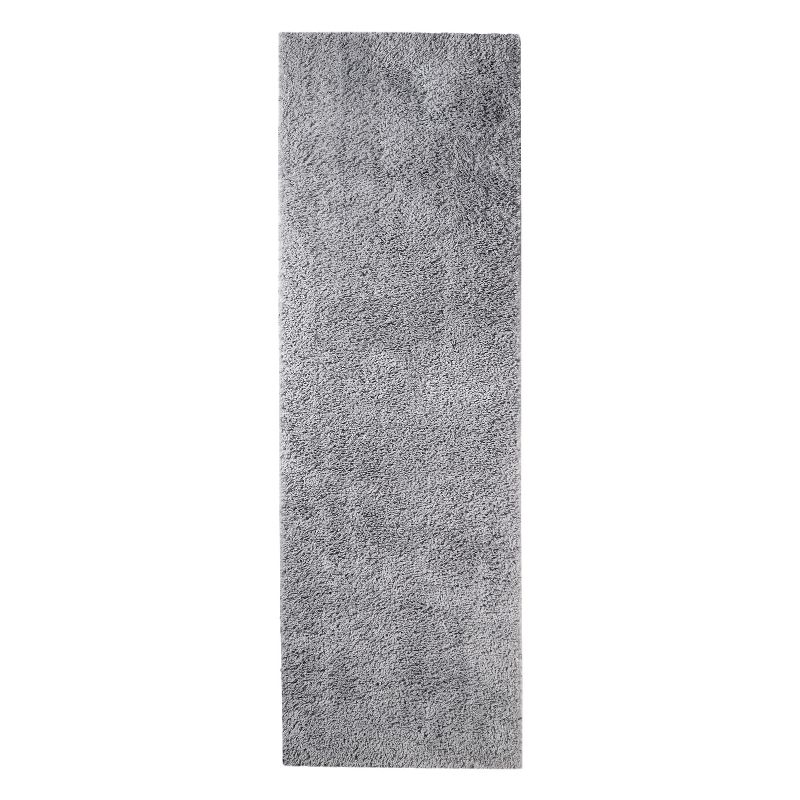 Plush Shag Fuzzy Soft Modern Solid Indoor Area Rug or Runner with Cotton Backing by Blue Nile Mills, 1 of 8