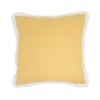 Saro Lifestyle Elegant Embroidered Floral Pillow Cover - 2 of 4