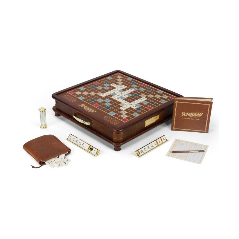 Scrabble (Luxury Edition) Board Game, 1 of 4